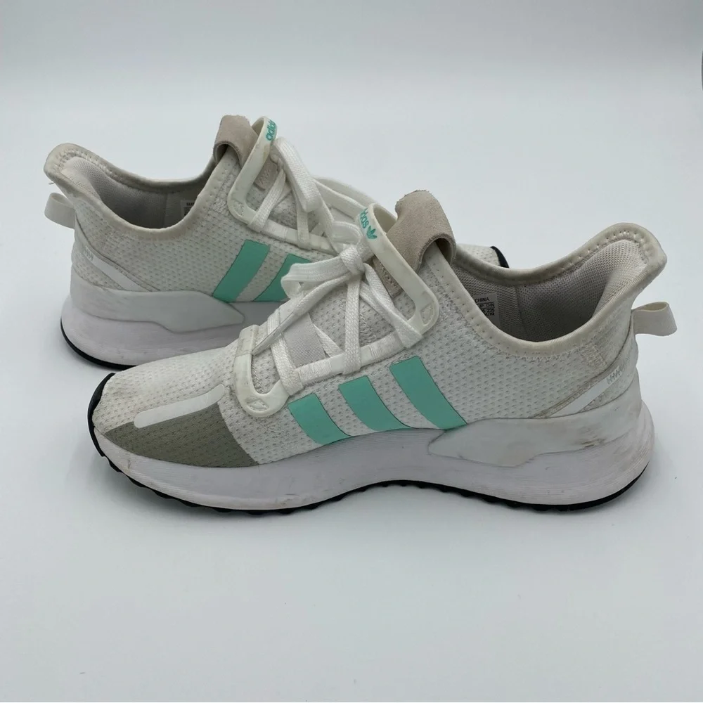 Adidas U Path Run Full Lace Up Running Tennis Shoes Sneakers Clear Mint Size 6.5